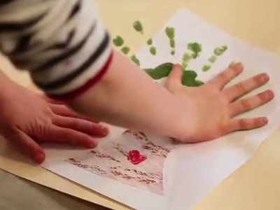 Easy Handprint Valentine's Day Craft for Kids