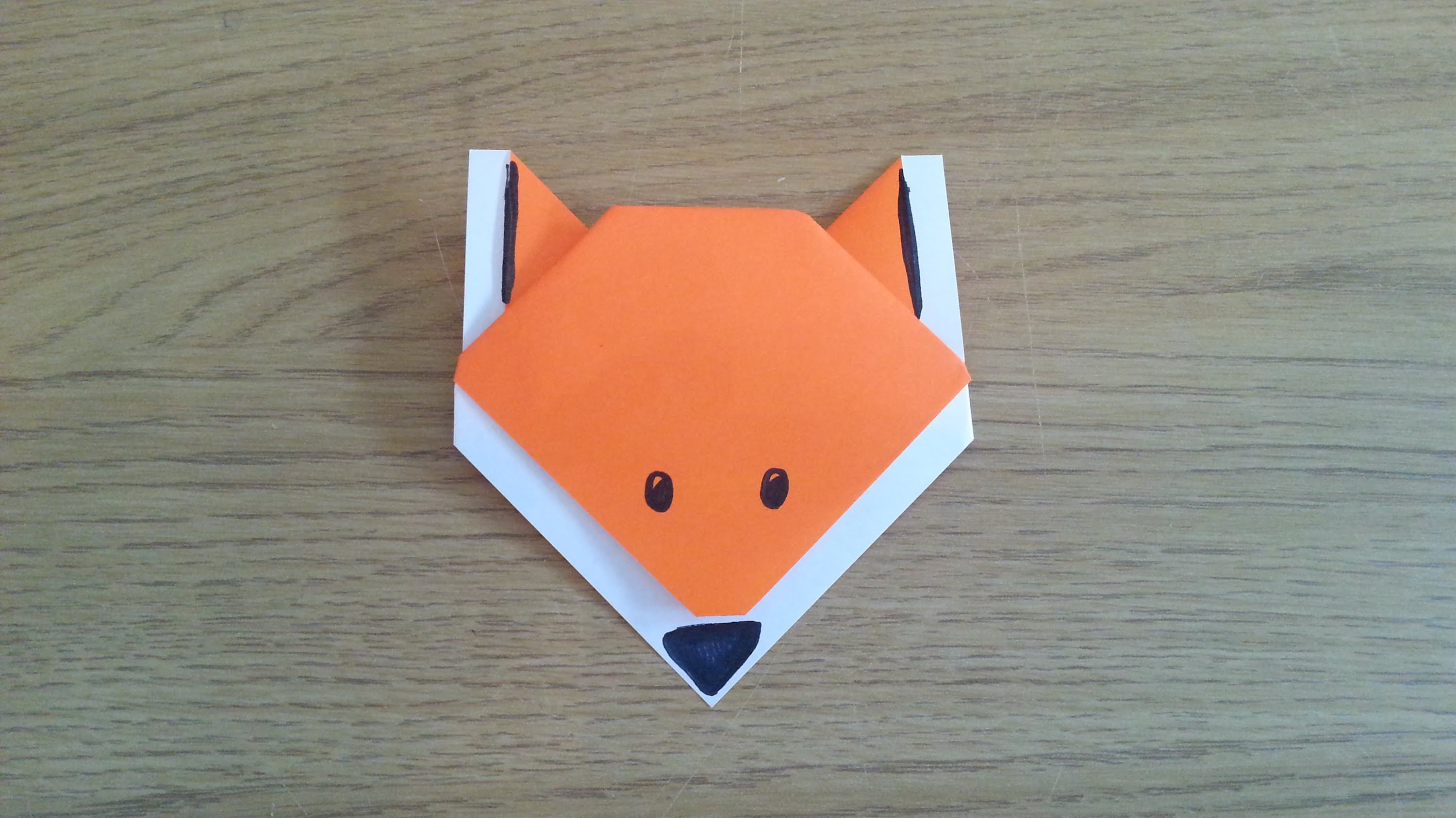 How To Make A Simple Origami Fox