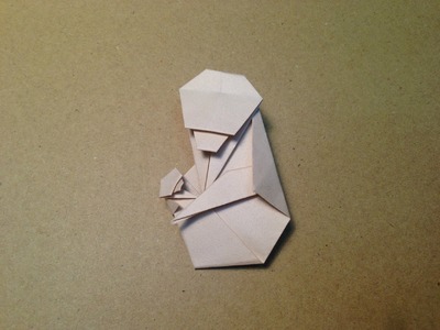 How to make an Origami Parent and Child Monkey