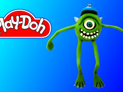 How to make Play Doh Mike Monsters, Inc. Play-Doh Craft N Toys