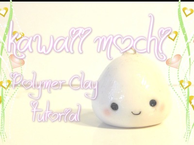 KAWAII MOCHI CHARM: Easy Beginner's Polymer Clay Tutorial ♡ BerryWhimsy