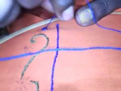 Learn how to make hand Embroidery in simple way new 1