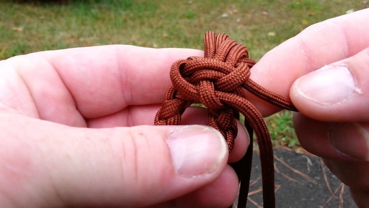 Part 1of 4 to a MT Leash (4 strand loop & dd knot)