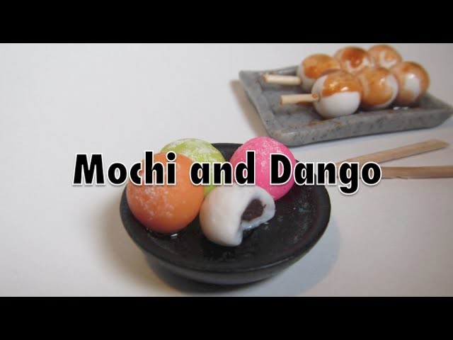 Polymer Clay Mochi and Dango