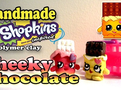 Season 1 Shopkins: How To Make Cheeky Chocolate Polymer Clay Tutorial!