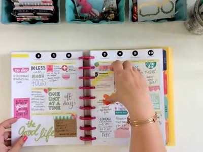 The Happy Planner Review and Flip