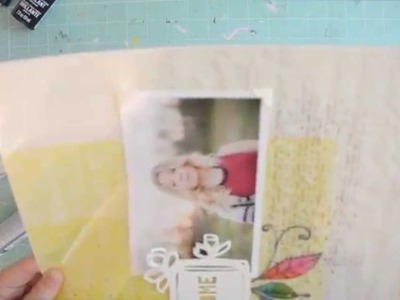 "Awesome" A Scrapbook Process Video by Wilna
