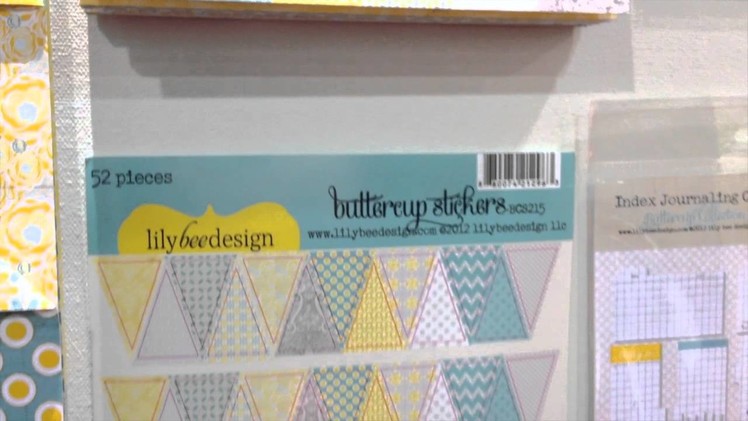 CHA 2012 - Lily Bee Designs - Buttercup Scrapbook Collection