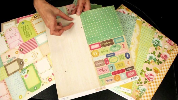 Crate Paper - Pretty Party Scrapbook Collection