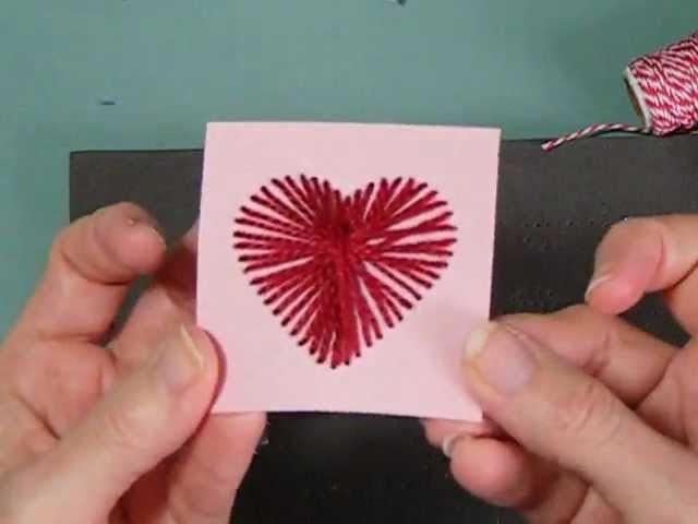 Cross My Heart Card - Stampin' Up! Paper Piercing Pack