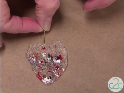 How To Create The Look of a Fused Glass Pendant with Aleene's Platinum Bond 7800 Glue