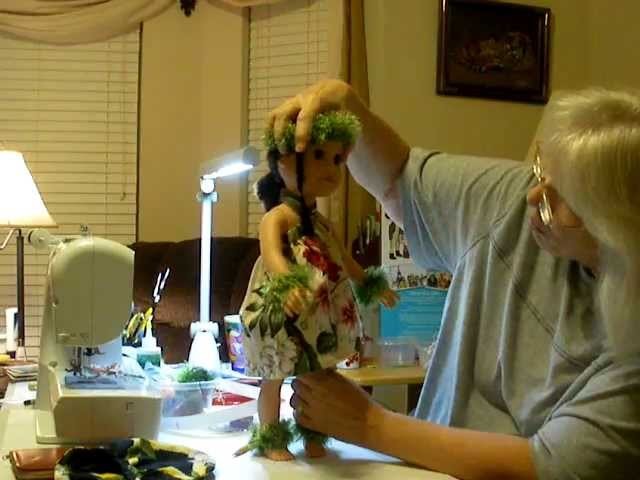 How to Make a Hawaiian Doll Sarong