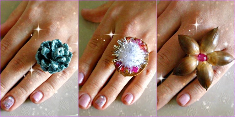 *Jewelry Crafts*: Pretty Handmade Rings!