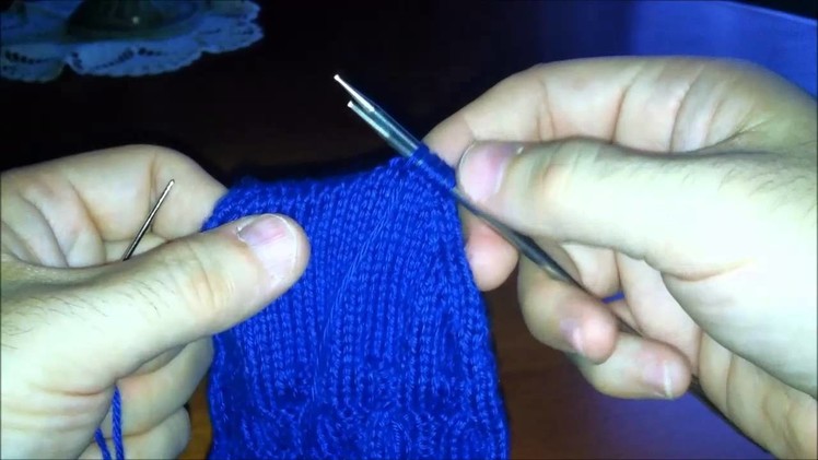 Kitchener Stitch - Left Handed