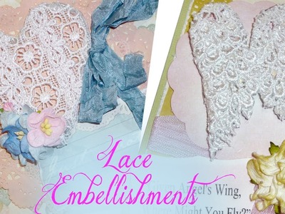 Lace Embellishments Tutorial Plus Cards