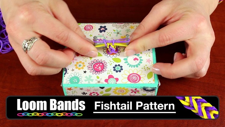 Loom Band Bracelet - Fishtail Pattern