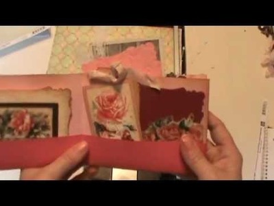 Make a pocket mini out of one 12 x 12 sheet of scrapbook paper