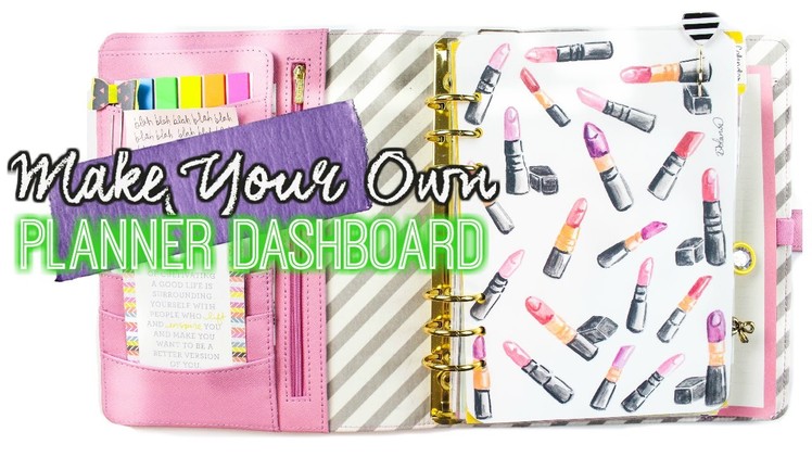 Make Your Own Planner Dashboard With Any Image. villabeauTiFFul