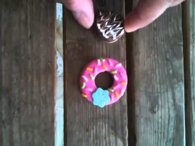 Polymer clay charms and testing out my iphone