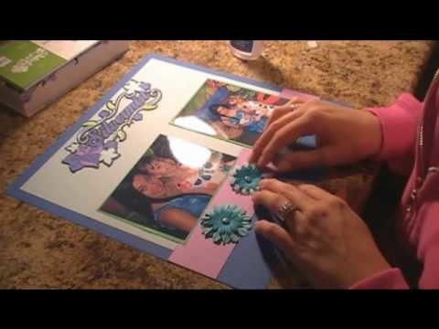 Scrapbook Page with Tinker Bell & Friends, Episode 5
