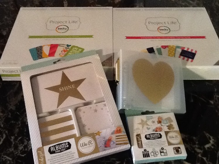 Scrapbooking Project Life Haul (FREE Canadian Shipping!!!! From Scrapbookersinnercircle)