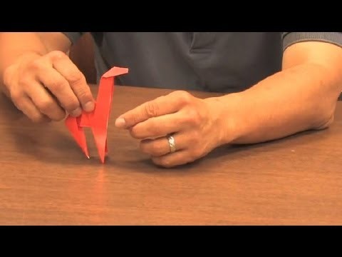 Tutorial on an Origami Giraffe : Origami Animals