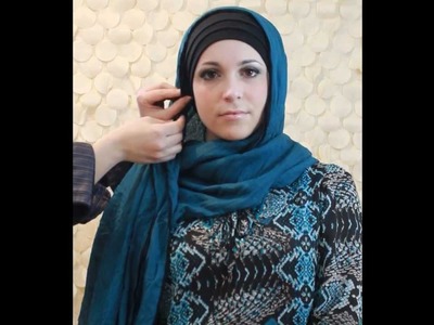Unique Hijabs: Crinkle Maxi Hijab Tutorial