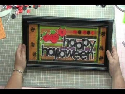 Video #120 - Halloween Home Decor Frame