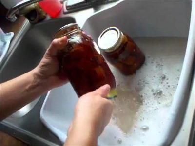 Canning jars, how to wash them after canning-long term storage