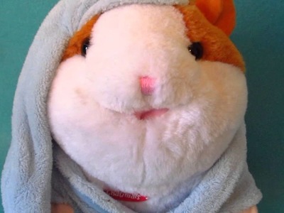 Chatimals Bed Time Hamster Talking Repeat After Me Interactive Toy Stuffed Animal Plush