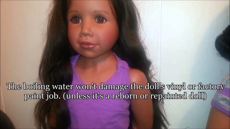 Doll Hair Repair 2 Week Update: with life sized doll Sixx (Masterpiece Dolls)