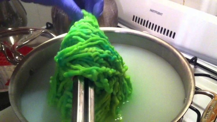 From Sheep To Octopus: Dyeing Handspun Yarn With Kool-Aid