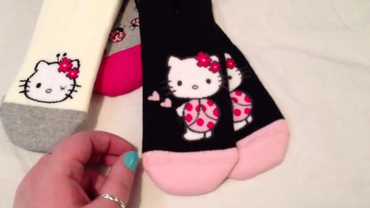 HelloKittyGoodies - Hello Kitty H&M socks