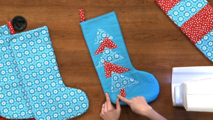 How to Make a Christmas Stocking  |  National Sewing Circle