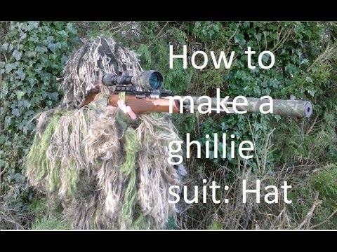 How to make a ghillie suit: hat