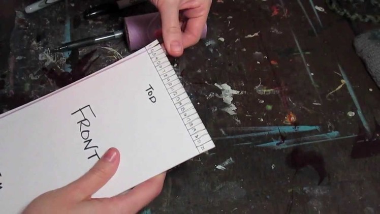 How to Make a Woven Pouch: Step One