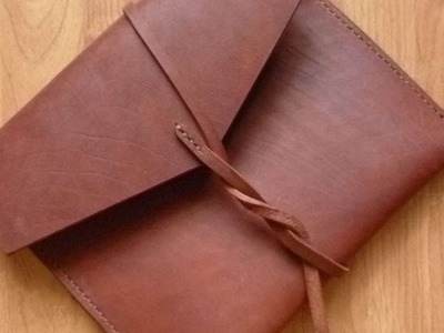 How To Make Simple And Convenient Leather Clutch - DIY  Tutorial - Guidecentral