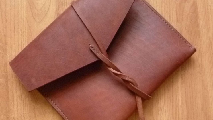 How To Make Simple And Convenient Leather Clutch - DIY  Tutorial - Guidecentral