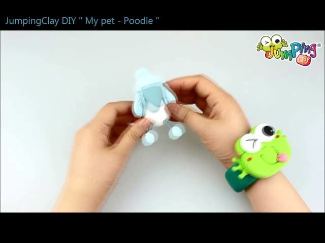 Jumping Clay Tutorial - How to make a Poodle