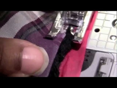JUST A QUICK SEWING TIP ( SWAG BAG LINING)