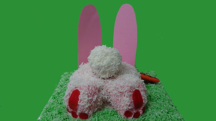 Naughty easter bunny  cake