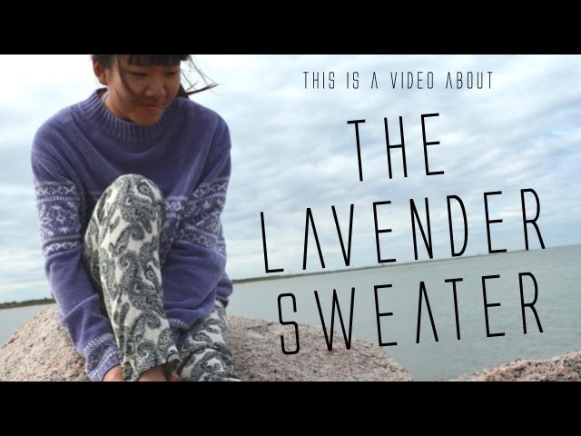 The Lavender Sweater