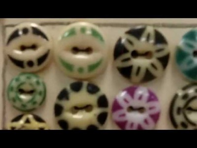Antique Buttons collection from Gannon's Antiques & Art.