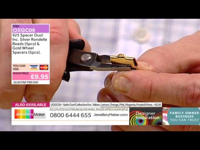 [How to create Braided, Macrame and Lace Jewellery] - JewelleryMaker DI 27-11-14