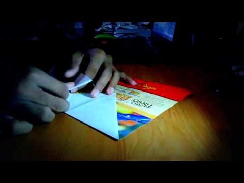 How To Make A Quick Long Distant Flying Paper Plane in 2 Minutes (Easy Method)