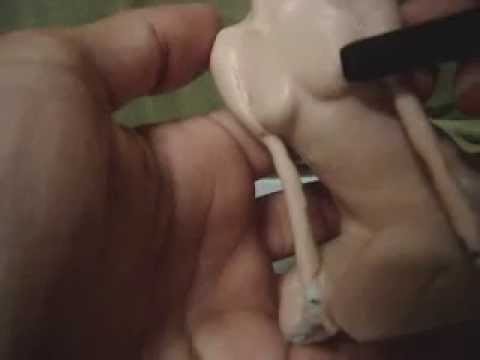 How to make , sculpt a fairy using polymer clay by Forgotten Hearts