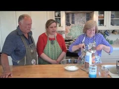 Hungarians in the Kitchen - How to Make Nokedli (Noodles)