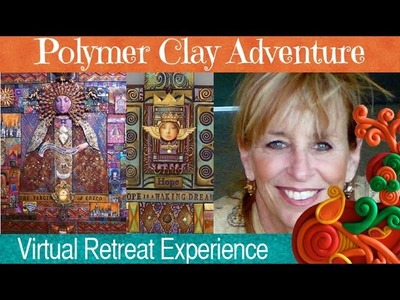 Laurie Mika is teaching at the Polymer Clay Adventure Virtual Retreat 2015