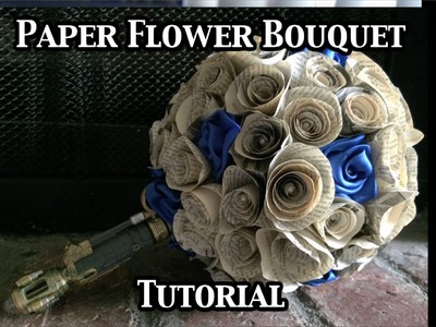 Paper Flower Bouquet Tutorial