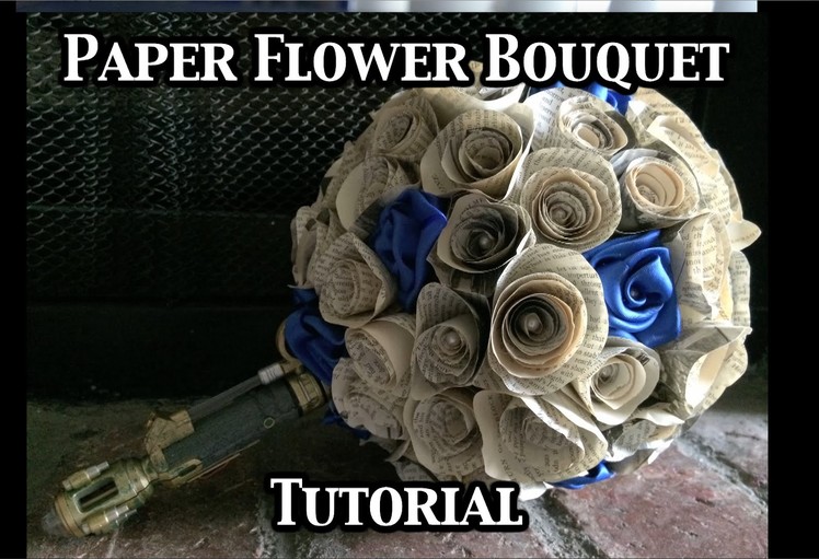 Paper Flower Bouquet Tutorial